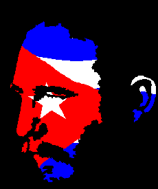 La bandera de Fidel.
