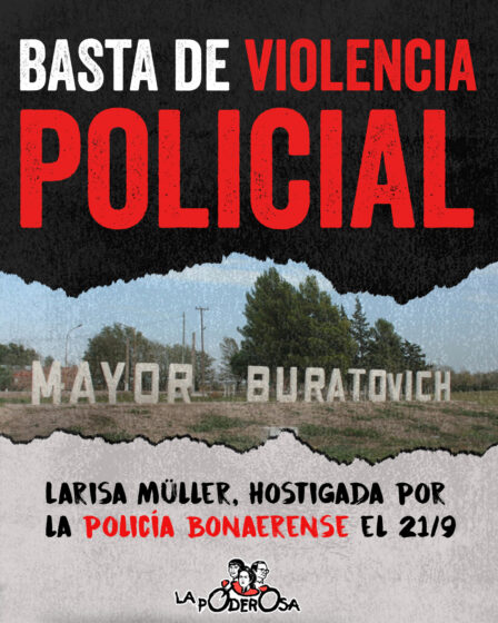 Violencia Policial en Mayor Buratovich
