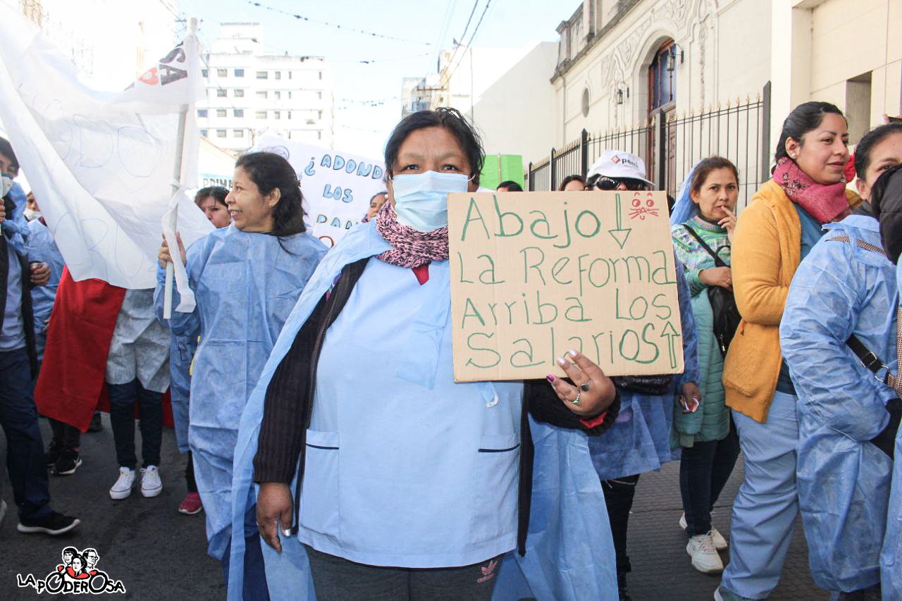 JUJUY CONTRA LA REFORMA DE MORALES - La Poderosa